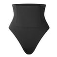 thumbnail image 2 of Women Thong Panty Shaper Steel Bones Waist Trainer Girdle Seamless G-strings Briefs, 2 of 2