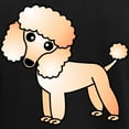 thumbnail image 3 of CafePress - Cute Apricot Poodle Women's Dark Pajamas - Women's Short Sleeve Print T-Shirt and Pants Dark Cotton Pajama Set, 3 of 7