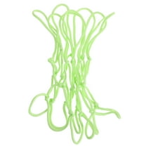 LEORX Portable Green Basketball Frame Net Replacement Sturdy Nylon Wear Resistant Outdoor Basketball Net