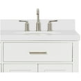 thumbnail image 2 of Ariel H037srwqovo Bristol 37" Free Standing Single Oval Basin Vanity Set - White, 2 of 7