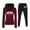 Red, variant on Women’s Hoodie And Pants Set With NY Print Long Sleeve Sportswear Tracksuit For Casual Wear And Exercise Formal Short Jacket Womens Jumpsuit for Wedding Guest Women Work Suit Set Two Piece for Women