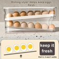 thumbnail image 5 of Caja de Almacenamiento de Huevos para Refrigerador, Desplazamiento Automático de Huevos, Hogar, Gran Capacidad, Cocina, Huevo Enrollable Dedicado S, 5 of 5