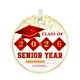 thumbnail image 1 of Adorno de recuerdo de graduación «Class of», colgante conmemorativo de logros para la celebración de graduados de secundaria y universidad, 1 of 6