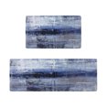 thumbnail image 1 of Giyblacko Carpet Door Mats Kitchen Rugs And Mats Set Of 2 Cushioned Anti Fatigue Kitchen Floor Mat Non Slip Waterproof Kitchen Rug Set Comfort Standing Mats, 1 of 1