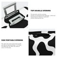 thumbnail image 3 of Yiaed Cow Print Black White Print Travel Luggage Cover Suitcase Protector Fits 18-32 Inch Luggage Wheel Covers Patterned Elastic Luggage Anti-scratch（No luggage）-Large, 3 of 5