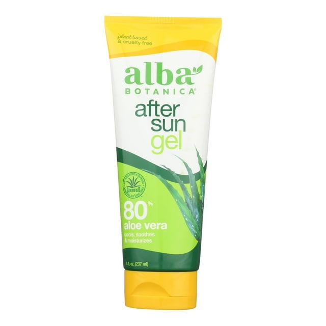 Gel para después del sol Alba Botanica 98% Aloe 240 ml