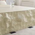 thumbnail image 2 of LiviNest Stone-Look Coffee Table for Living Room: 35.43" Square Center Table - No Assembly Required for Apartment & Office - Imitation Stone Fiberglass Modern Design, 2 of 6