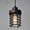 Black, variant on Industrial Style Cage Pendant Light Chandeliers Hanging Lighting Fixture Lamp