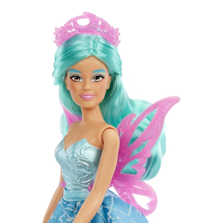 MGA's Dream Ella Color Change Surprise Fairies Celestial Series Doll -  DreamElla, Moon Inspired Fashion Doll Fairy with Iridescent Sparkly Wings, 
