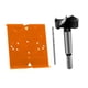 thumbnail image 4 of Guía para agujeros de bisagra, herramienta de bricolaje, regla de posicionamiento de agujeros de bisagra para armarios de agujero de 40 mm, 4 of 9