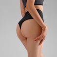 thumbnail image 2 of Señoras Sexy T Pantalones De Seda De Hielo Sin Costuras De Cintura Alta Tanga Cómoda Transpirablepangjing, 2 of 4