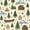 Color 4, variant on Peel and Stick Wallpaper Vintage Golf Ornamental Art Floral Patterns Crossed Wall Mural 23.6in x 9.8ft Self Adhesive Removable Wall Paper for Nursery Bedroom Cabinets