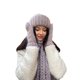 thumbnail image 3 of Sunloudy - Guantes tejidos para mujer, gorro, bufanda, suave, cálido, para invierno, color sólido, accesorios de moda para clima frío Sunloudy  moda, 3 of 8