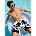 thumbnail image 3 of BounceUp Mens Swim Trunks Quick Dry Beach Board Shorts with Pockets Mesh Lining Beach Swimwear, 3 of 7