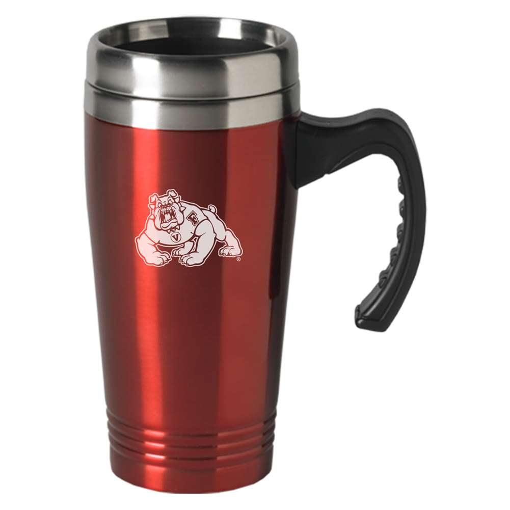 USMC MARINES Stainless Steel BLACK Coffee Travel Mug Thermos 14oz Custom Logo 
