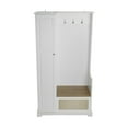 thumbnail image 6 of Topcobe 1 Door Closet, Accent Storage Cabinet Suitable for Living Room, Entryway, Bedroom, White, 6 of 8