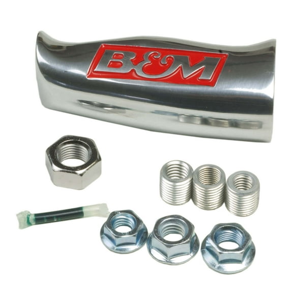 B&M 80641 Universal Shifter T-Handle with B&M Logo and Button Switch