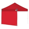 E-Z Up® Recreational Sidewalls – Outdoor Single Sidewall fits Straight Leg Canopy/Shetler 10', Red