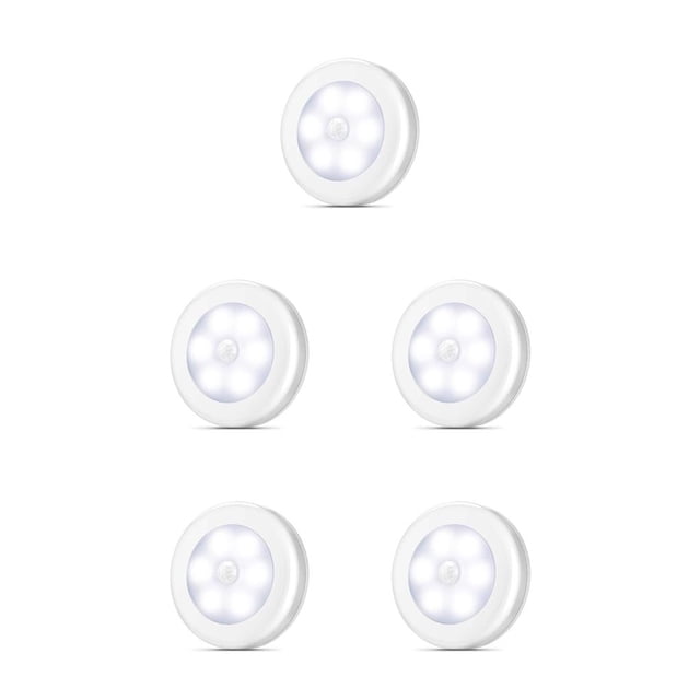 Luz nocturna con sensor de movimiento Inteprter LED 80 x 26 mm para Adultos Dormitorio