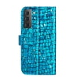 thumbnail image 3 of SaniMore for Samsung Galaxy S23 Wallet Case with Card Slot, Bling Sparkle Glitter Magnetic Clasp Purse Soft TPU + PU Leather Cover with Practical Bracket Shockproof Protection Shell, Blue, 3 of 8