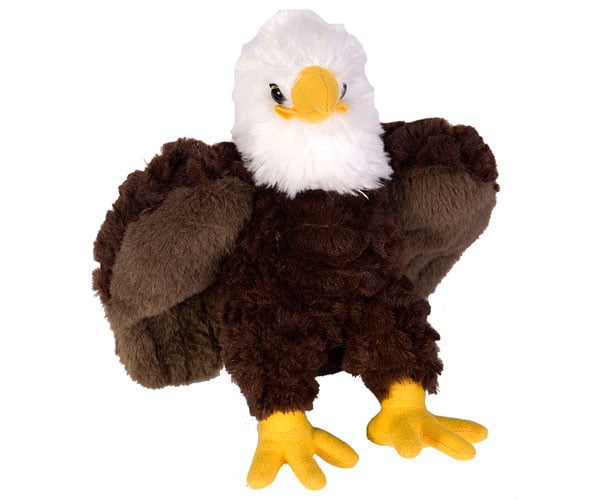7 Inch Hug EMS Bald Eagle Plush Stuffed Animal by Wild Republic for sale online 
