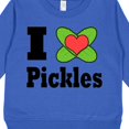 thumbnail image 3 of Inktastic I Heart Pickles Toddler Sweatshirt, 3 of 4