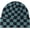Green, variant on Crochet Y2K Beanie Hat Plaid Warm Winter Hats Checkered Slouchy Knitted Caps Skull Cap Goth Punk Y2K Accessories