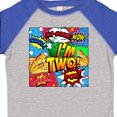 thumbnail image 4 of Inktastic I'm Two Comic Book Boys or Girls Toddler T-Shirt, 4 of 5