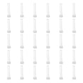 thumbnail image 1 of White PC Earring Needle Sleeves for Allergic Prevention Small and Compact 30 Pieces, 1 of 9