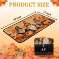 thumbnail image 2 of Fall Gnome Pumpkin Decorative Door Mat 30 X 17 Inch, Fall Gnome Pumpkin Maple Leaves Doormat Indoor Outdoor Entrance Floor Mat Non Slip Autumn Thanksiving Decor Rubber Welcome Mats, 2 of 6