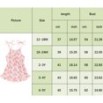 thumbnail image 4 of Bagilaanoe Toddler Baby Girl Summer Jumpsuit Shorts Rainbow Print Sleeveless Bodysuit 12M 18M 24M 3T 4T 5T Kids V Neck One Piece Romper, 4 of 7