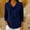 A1_Dark Blue, variant on VISALY Bow Tie Collar Knit Sweater for Women Elegant Long Sleeve Ribbed Knit Pullover Sweater Soft Lightweight Office Dressy Casual Tunic Shirts Fall Trendy Business Casual Outfits Dark Blue L