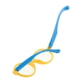 thumbnail image 3 of Gafas de lámpara azul anti para computadora de niños Protección UV Lentes antideslumbrantes Amarillo + azul, 3 of 7