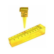 Taylor 2 in 1 Sprinkler and Rain Gauge - Manual - 7.75 in Height, Black