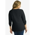 thumbnail image 2 of Jessica London Women's Plus Size Stretch Pleated Tunic, 2 of 4