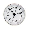 thumbnail image 1 of 70 mm/2.8 inch Clock Insert White Dial Fit numerals clock inserts 61mm/2.40inch Diameter Hole, 1 of 8