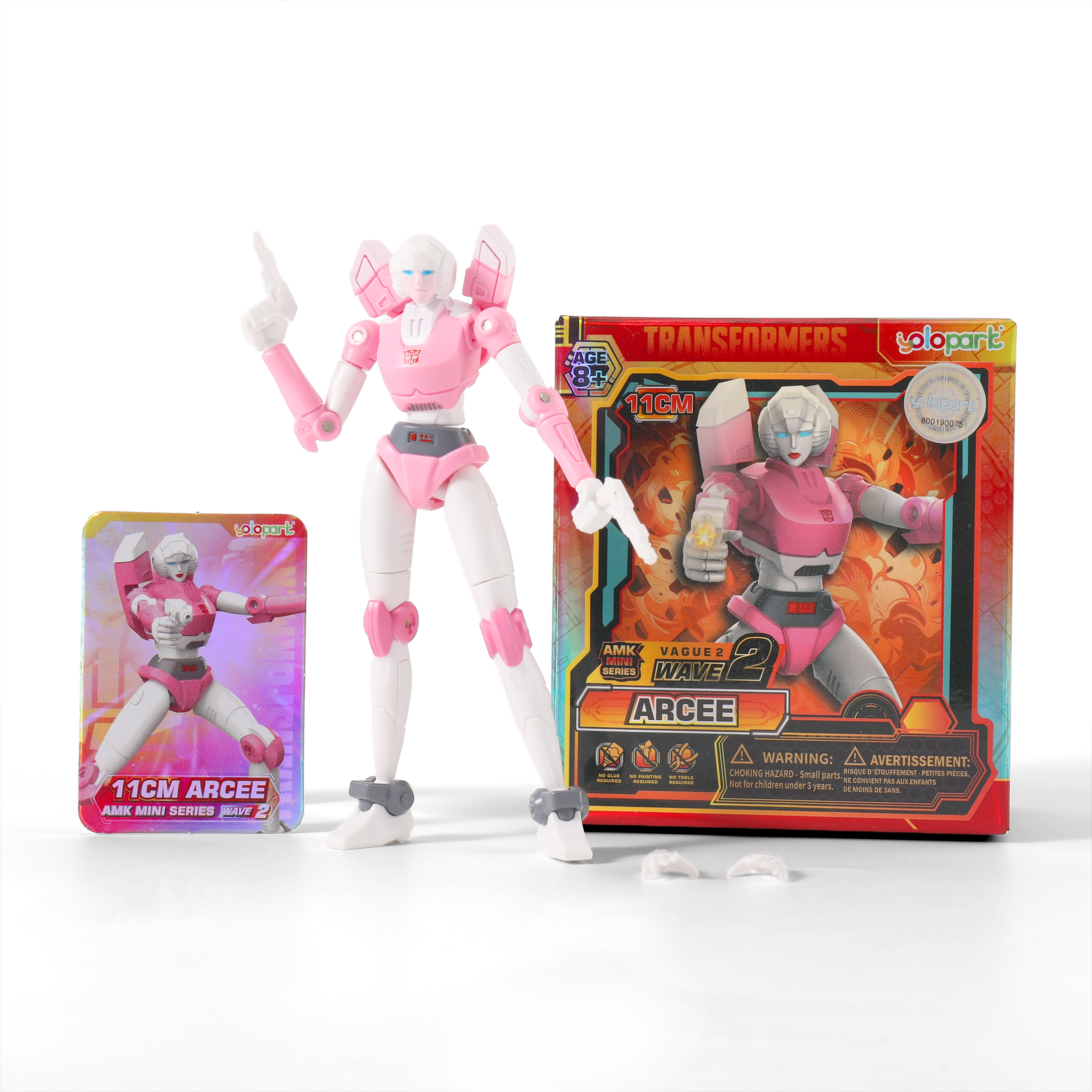 YOLOPARK Transformers Toys, Transformers G1 Action Figures Toy, Mini Autobot Series Model Kit Toys for Kids Age 8+,4.33"