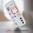 thumbnail image 4 of For Samsung Galaxy S21 FE Fan Edition Case, Fashion Layer Design Slim IMD TPU Protective, Shockproof Hybrid Stylish Durable Hard PC Phone Cover (Cute Bear), 4 of 10