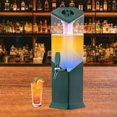 thumbnail image 6 of 3L Beer Dispenser Tower Dispenser Tabletop Beer Dispenser with Ice Tube & Light, 6 of 22