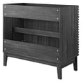 thumbnail image 3 of Modway Render 35" MDF and Particleboard Bathroom Vanity Cabinet in Charcoal, 3 of 8