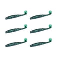 thumbnail image 2 of Cebo de Pesca Eigraketly 6 uds Gusano Suave 75mm Cola en T, 2 of 6