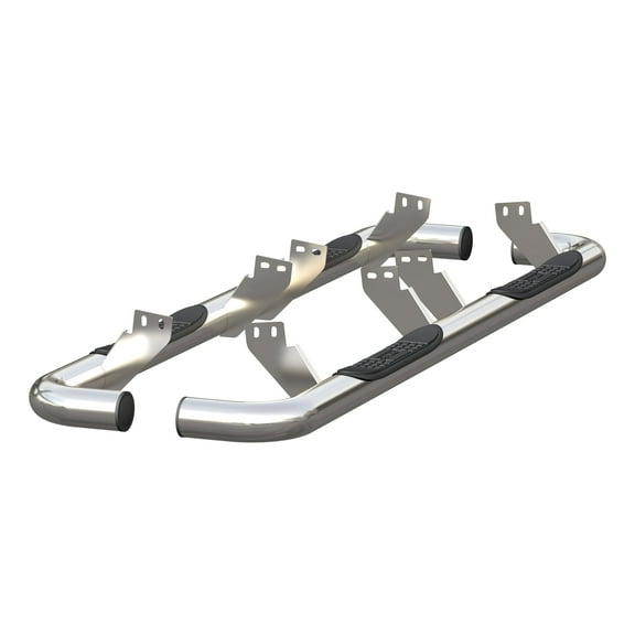 ARIES 204075‑2 Automotive Steps 3" Stainless, Mirror‑Polished Nerf Bars for 2003–2010 Hummer H2 / H2 SUT