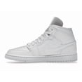 thumbnail image 2 of Jordan Women's Air Jordan Mid Triple White (2022) Shoes, from StockX, 2 of 5