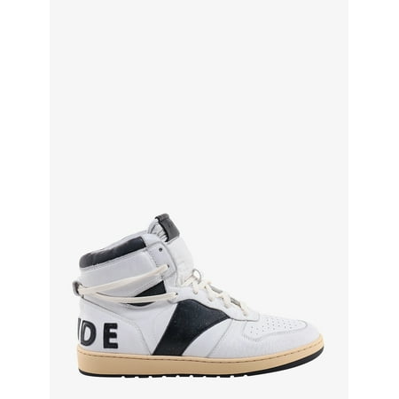 

MAN Leather sneakers with vintage effect
