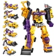 thumbnail image 3 of modelo de transFormación 6 en 1, juguetes Devastator, Figura de acción, Robot, vehículo de ingeniería de plástico, el mejor regalo para la educación de los niños, 3 of 4