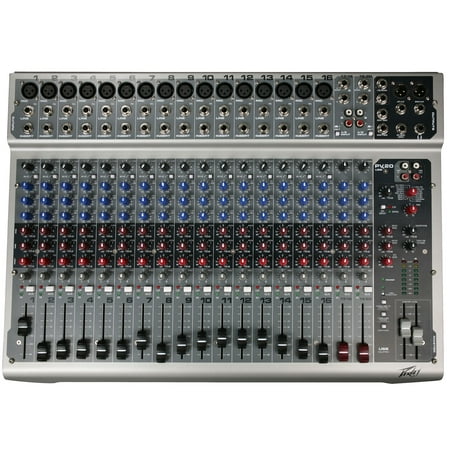 Peavey Pv20usb 20 Channel Mixer W/built-in Dsp Effects W/multiple Reverbs