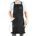 thumbnail image 3 of Hudson Durable Goods - Professional Grade Chef Apron for Kitchen, BBQ & Grill – Black Denim, 3 of 8