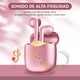 thumbnail image 5 of Auriculares Inalámbricos Bluetooth Gamer In Ears Rosa, 5 of 5