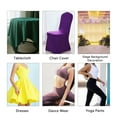 thumbnail image 6 of Nylon Spandex Fabric Lycra 4-Way Soft Stretch 60" Wide by the Yard for Sportswear Yoga Wear Cloth Gray, 6 of 6