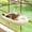 Cream White, variant on Foldable Cat Window Bed - Cordless, Ultra-Soft, Machine Washable, Cushioned on All Sides, Metal Frame - Suitable for Large Cats and Kittens